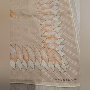 Vintage authentic Halston III silk scarf